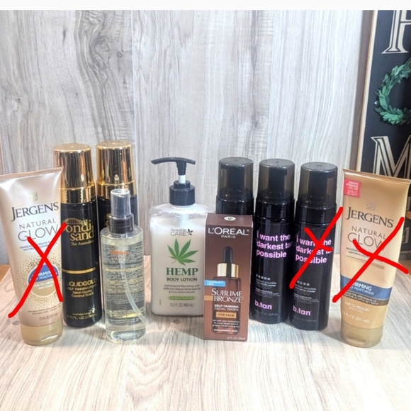 SELF TANNER Bondi Sands, B.Tan, Sally Hansen, L´Oreal,...